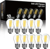 BRIMAX AC230  E27 G45  6 W 2700 K  Commercial Lighting Bulbs Pack of 10