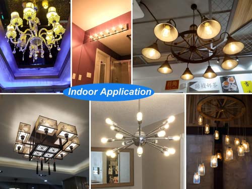 Brimax S14 2W E26 2700K Soft White Dimmable LED Light Bulb 15-Pack