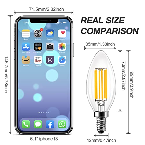 BRIMAX C35 Led Bulb E12 Candelabra Led Bulbs