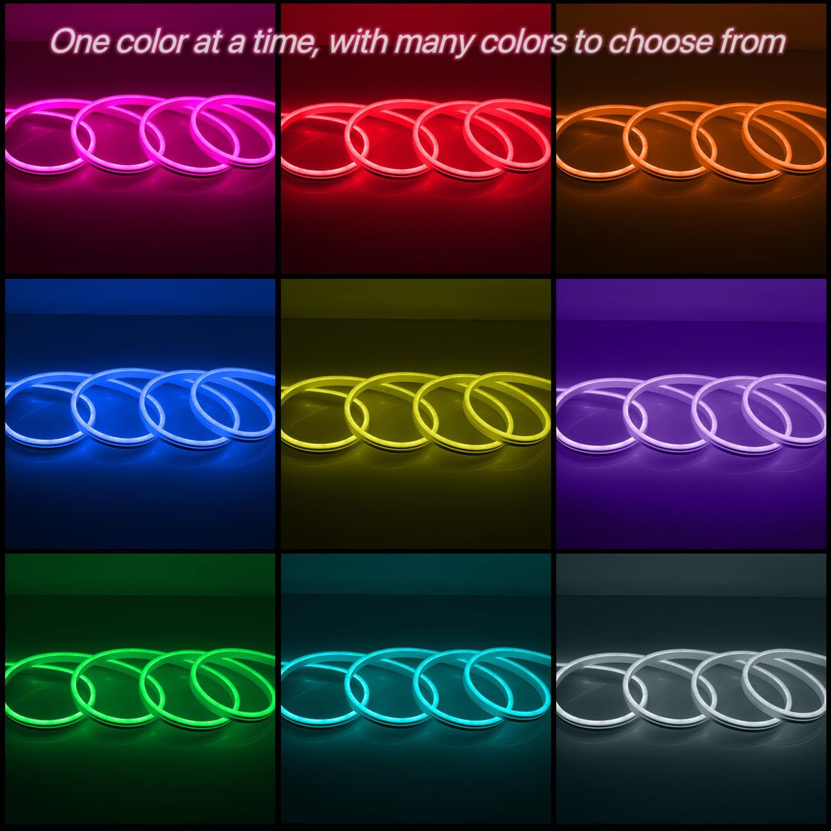 BRIMAX 50Ft Neon Rope Lights,24V Smart RGB LED Strip Lights,Works with Alexa,Multicolor,Music Sync,Dimmable,Remote/APP Control,Outdoor IP67 Waterproof,Flexible DIY Design for Bedroom Indoor Outdoor