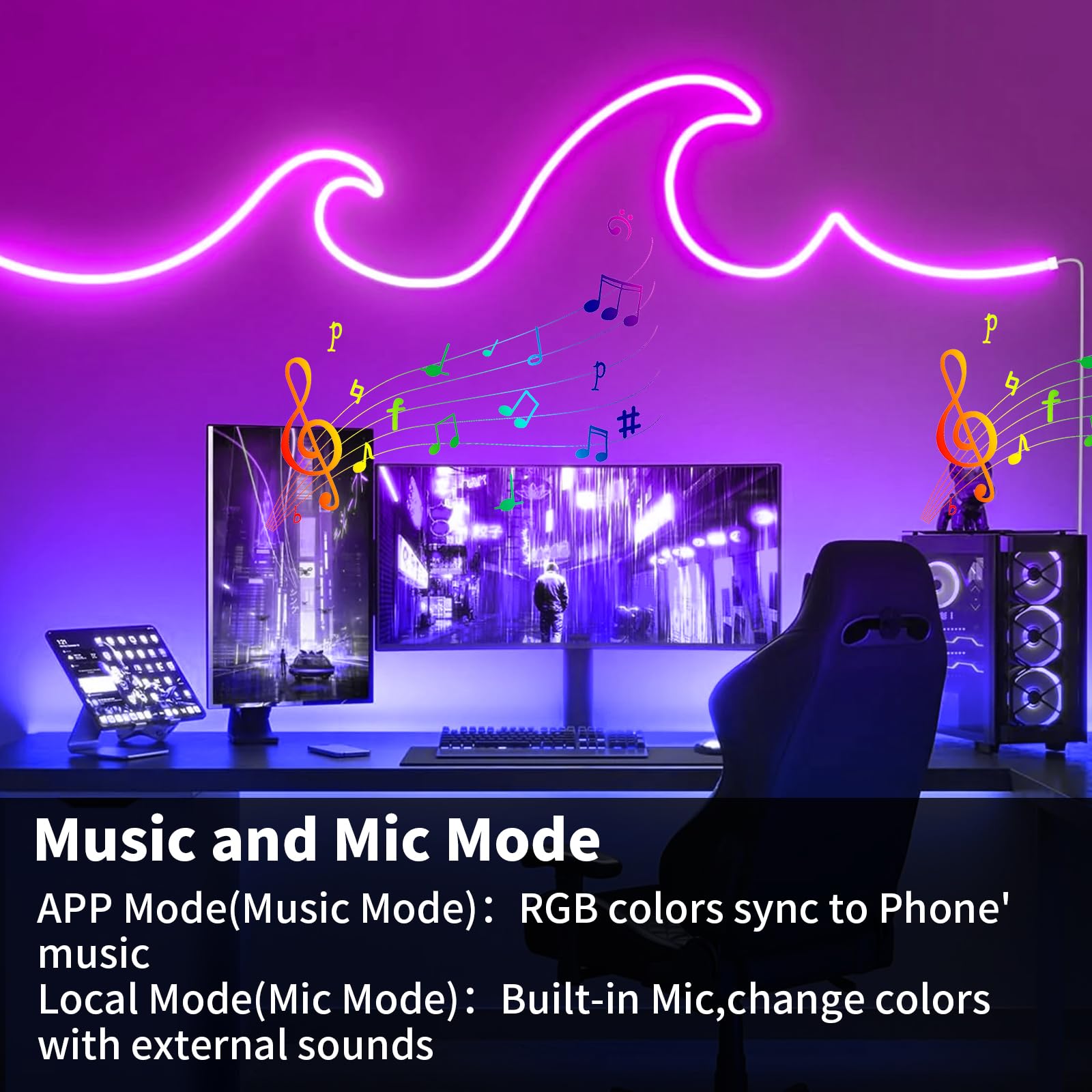 BRIMAX 50Ft Neon Rope Lights,24V Smart RGB LED Strip Lights,Works with Alexa,Multicolor,Music Sync,Dimmable,Remote/APP Control,Outdoor IP67 Waterproof,Flexible DIY Design for Bedroom Indoor Outdoor