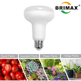 BRIMAX AC100-240V R90 E27 9W Plant Grow Bulb  (2 Pack)