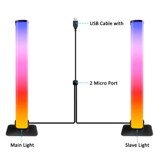 BRIMAX  5W DC 5V Wifi Smart USB Desk Lamp (1Pack=2Lights)