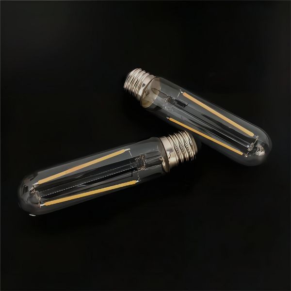 BRIMAX 120V 230V Clear Glass 4W T30 T10 E26 E27 LED Bulb 2700K (4Pack)