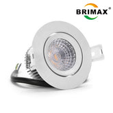 BRIMAX 6W Warm White COB LED Downlight (1 Pack)