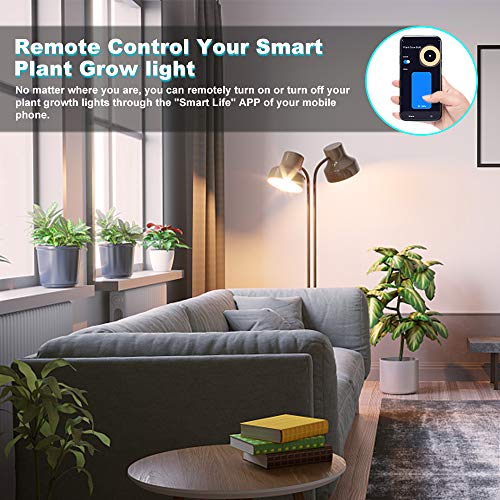 AC100-240V R90 E27 9W WiFi Smart Plant Grow Glühbirne (2er Pack)