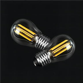 BRIMAX 230 V Klarglas 6 W G45 dimmbare E27 LED-Glühbirne 2700 K (4 Stück) 
