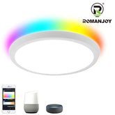 Romanjoy 35W RGB+CW Smart LED Ceiling Light  (1 Pack)