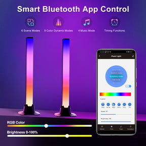 Brimax Smart RGB LED-Musiklichtleiste mit Unterstützung für Musiksynchronisierung und Timerpläne